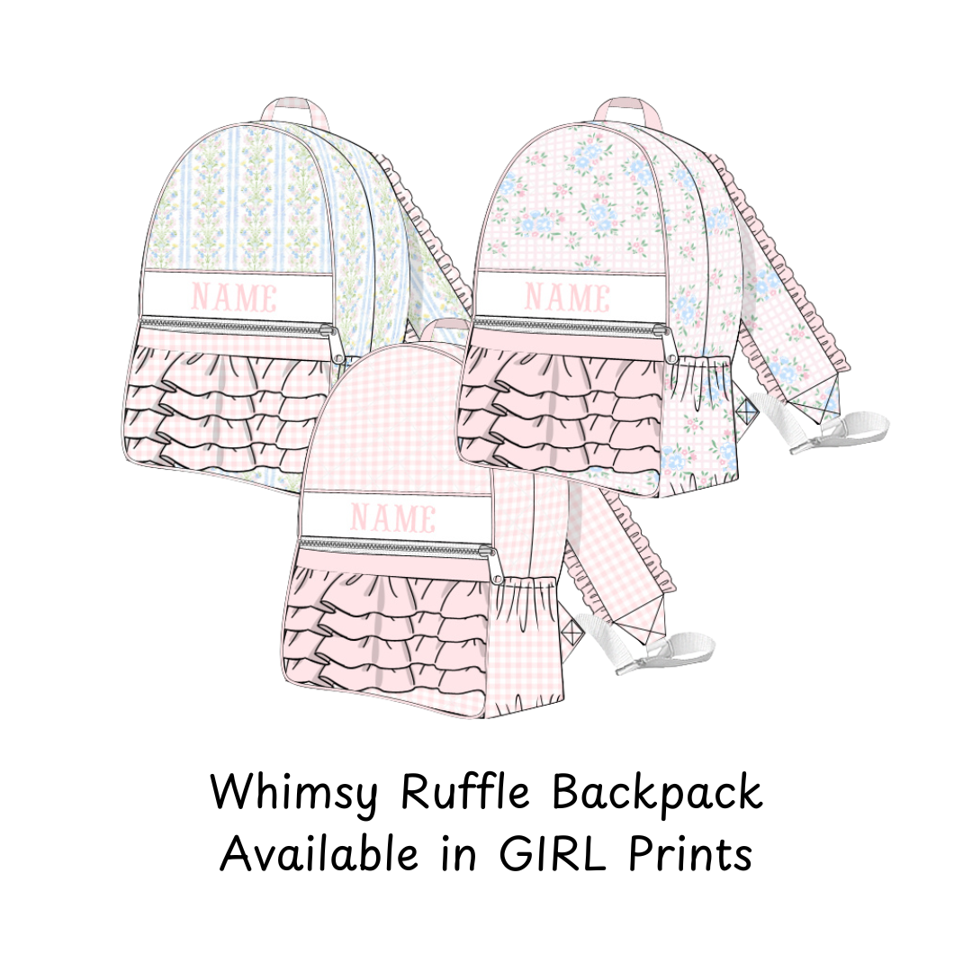 Whimsy Ruffle Backpack