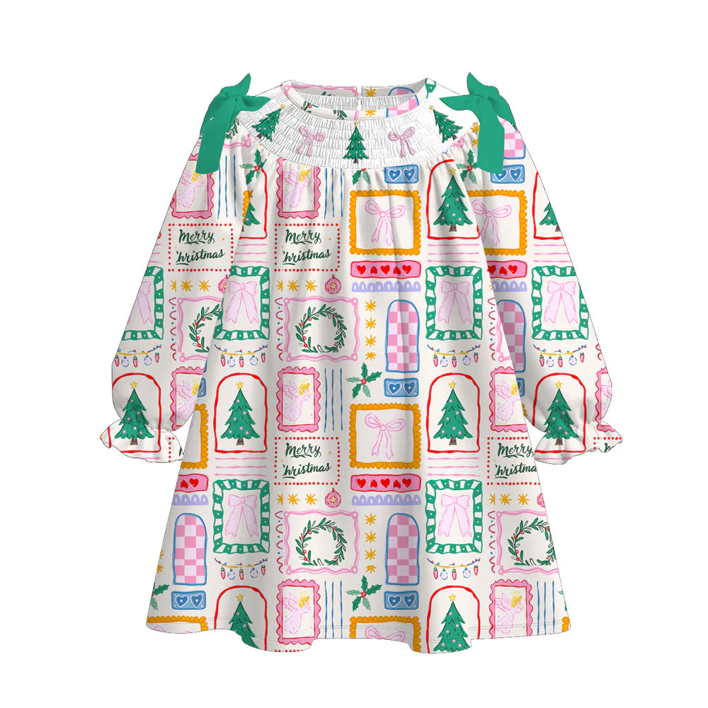 Picture Frame Christmas Machine Smock (Non Custom)- ETA Early October