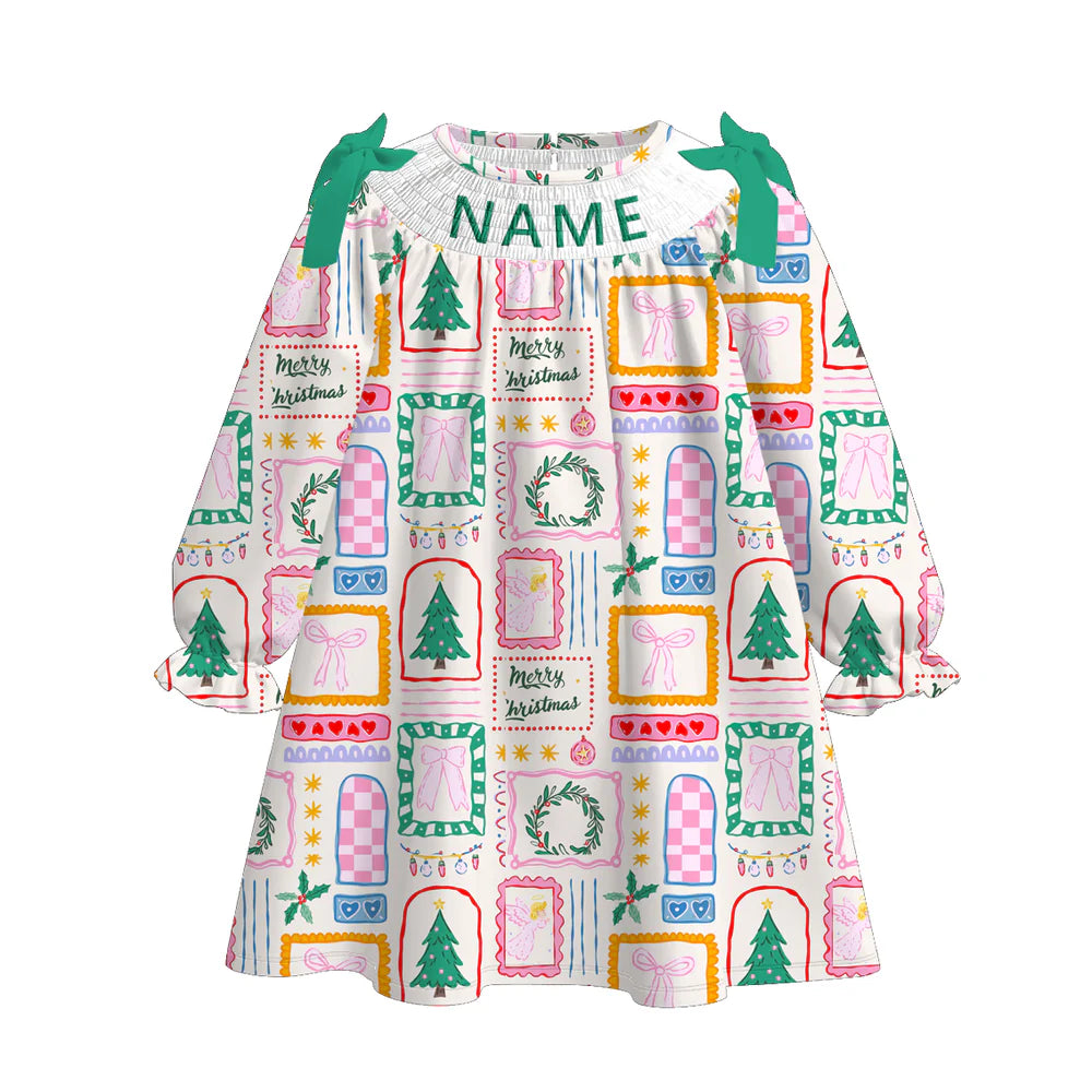 Picture Frame Christmas Machine Smock - ETA Early October