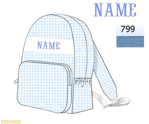 Cloud Quilt Backpack