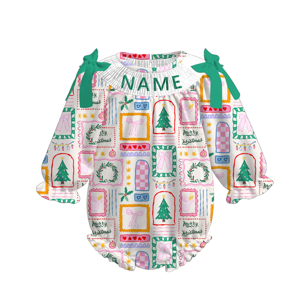 Picture Frame Christmas Machine Smock - ETA Early October