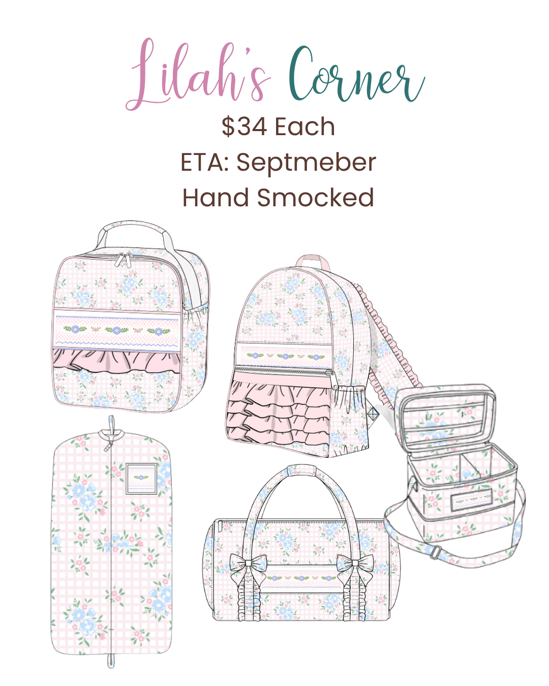 Birthday Event Luggage - ETA September to LC