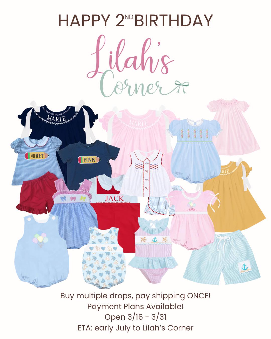 Lilah's Corner Birthday Event