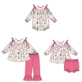 Christmas Floral Machine Smock - ETA NOVEMBER