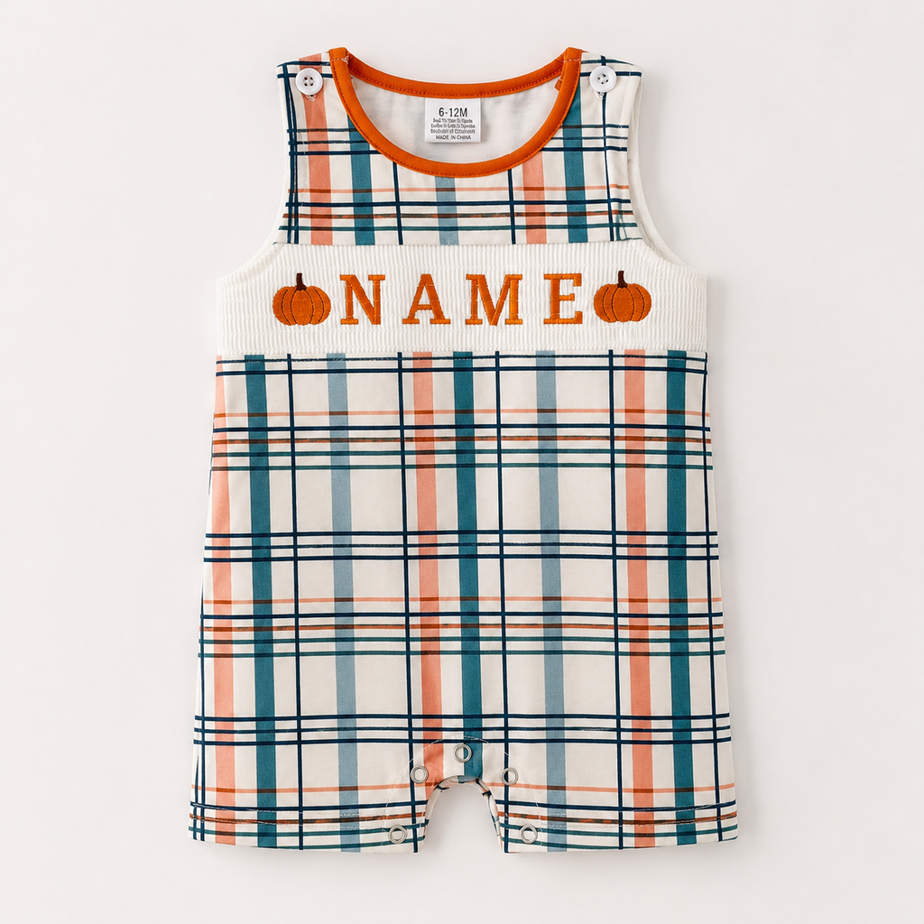 Little Pumpkin Machine Smock - ETA NOVEMBER