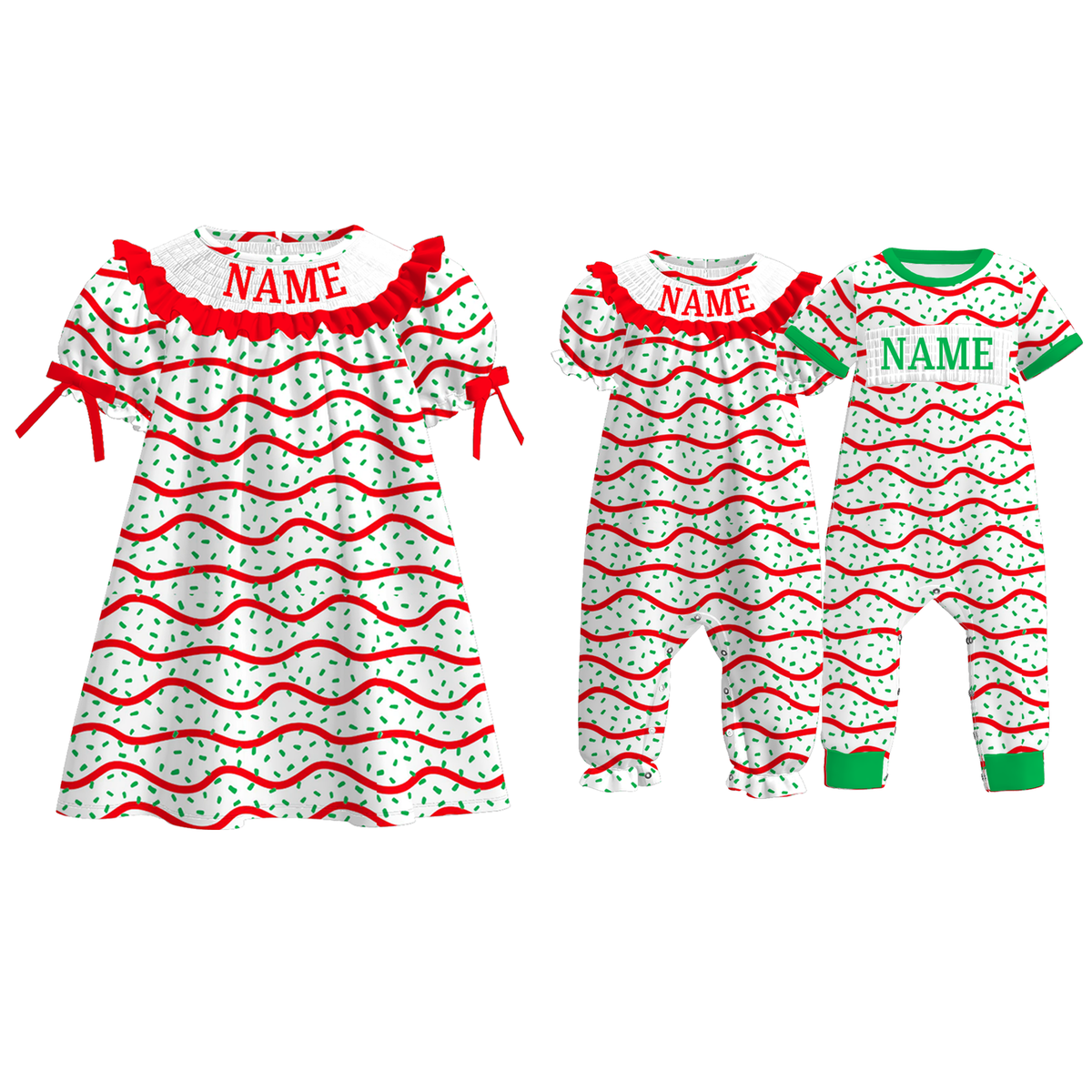 Christmas Tree Machine Smock - ETA NOVEMBER