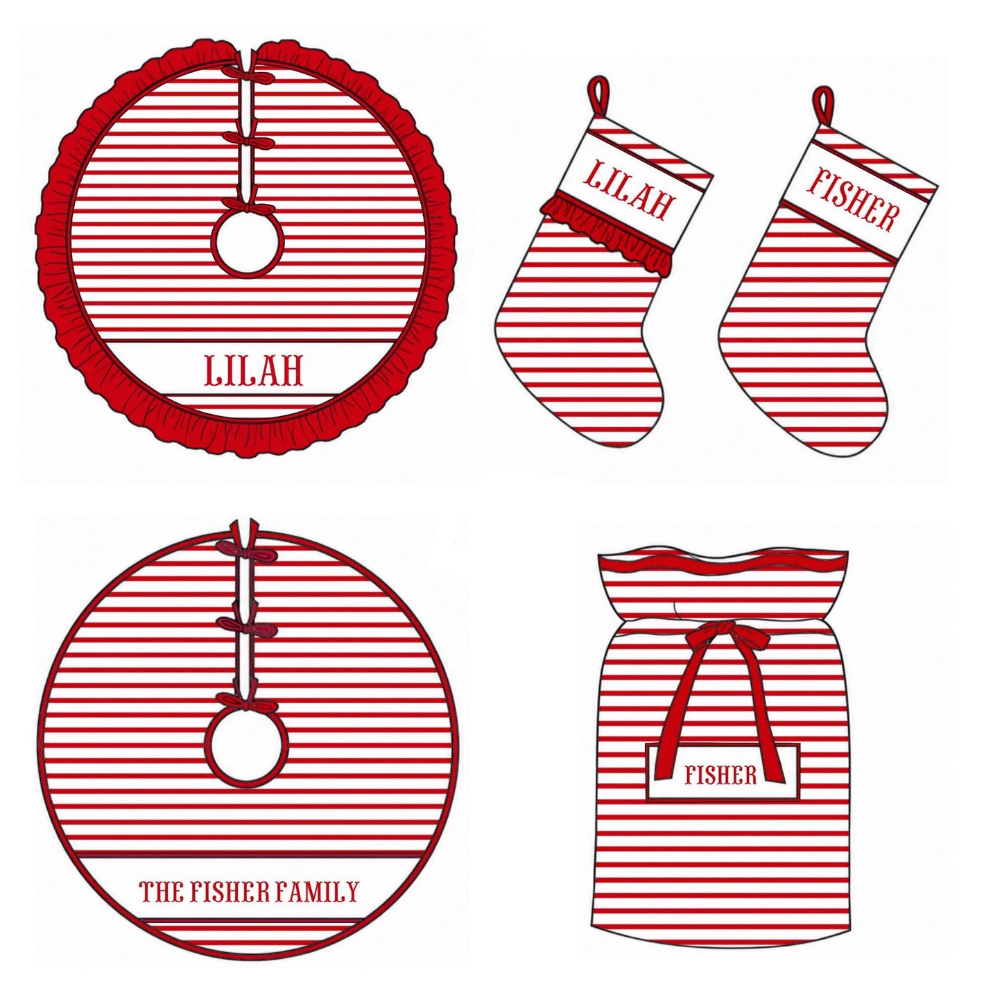 Hand Smocked Christmas Essentials - ETA October to LC