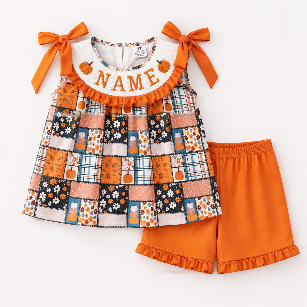 Little Pumpkin Machine Smock - ETA NOVEMBER