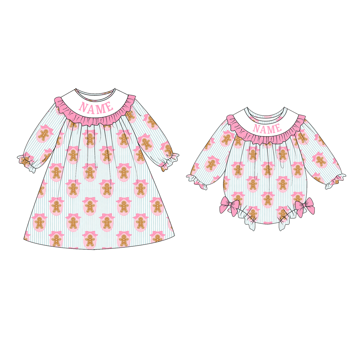Gingerbread Machine Smock - ETA NOVEMBER