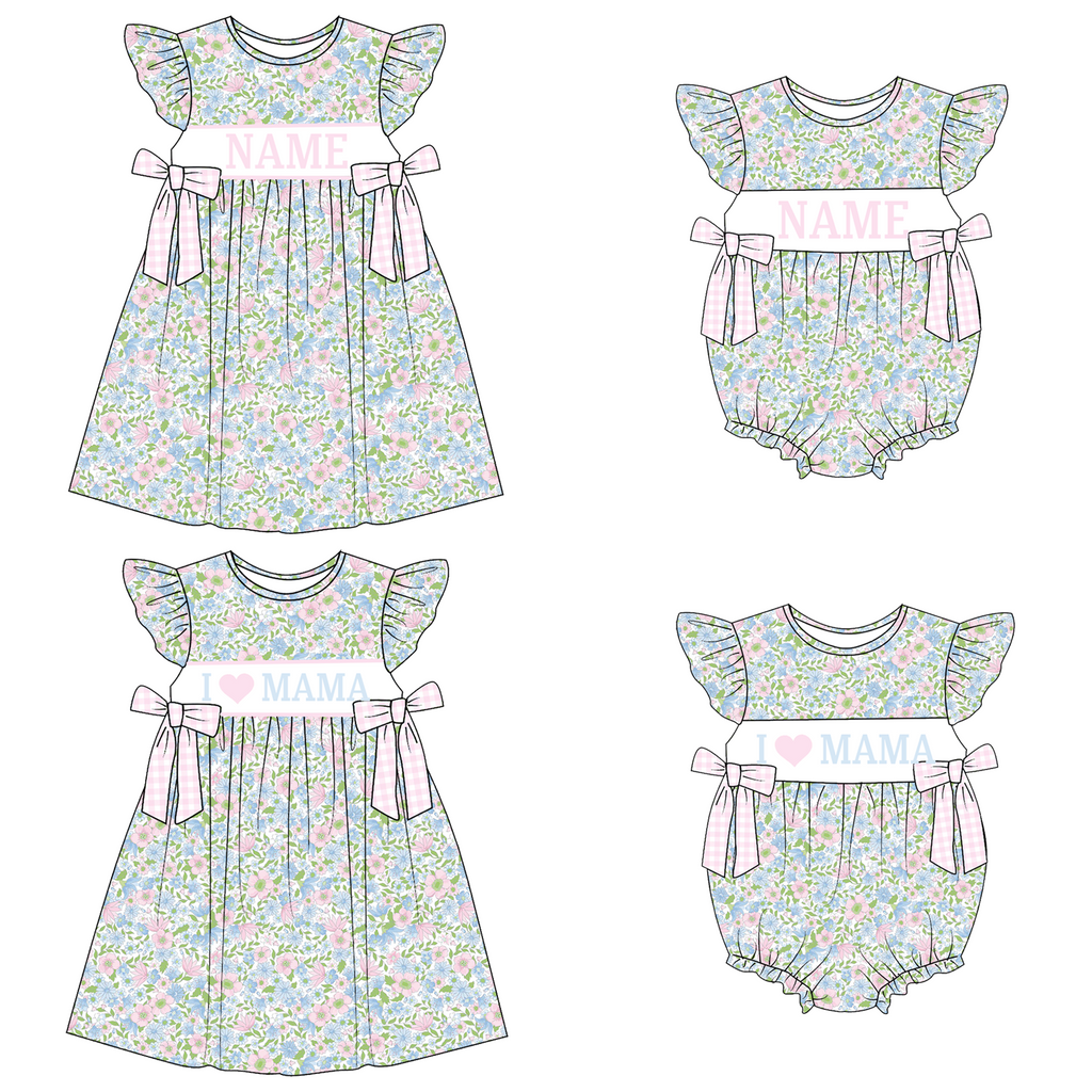 I Love Mama Machine Smock - ETA NOVEMBER