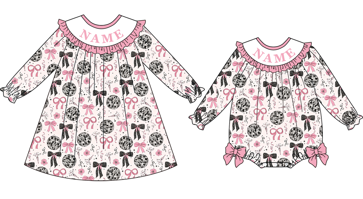 Happy New Year Machine Smock - ETA NOVEMBER