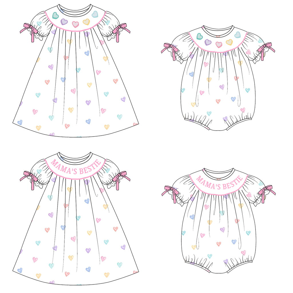Heart to Heart Machine Smock - ETA NOVEMBER