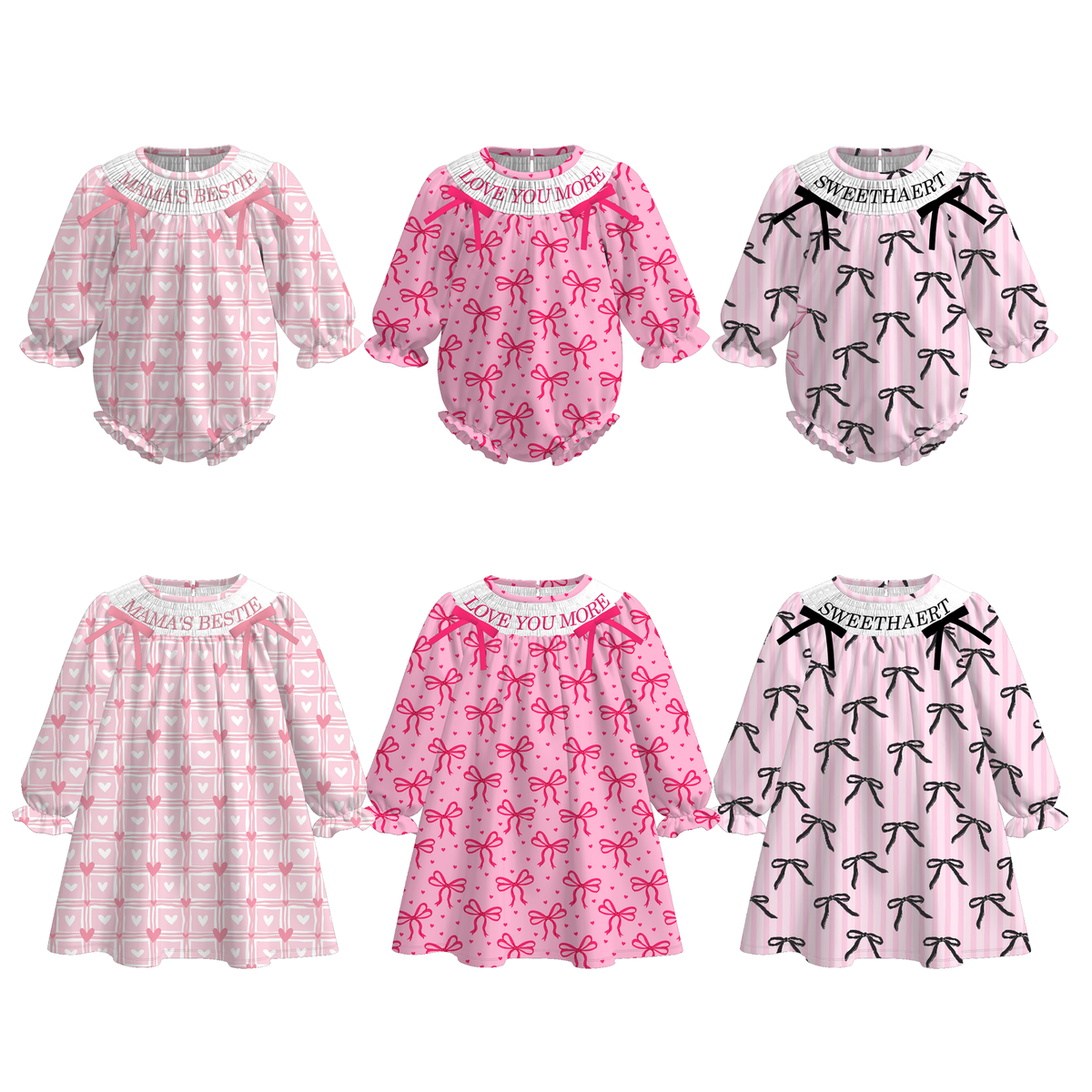 Hugs & Kisses Machine Smock - ETA NOVEMBER