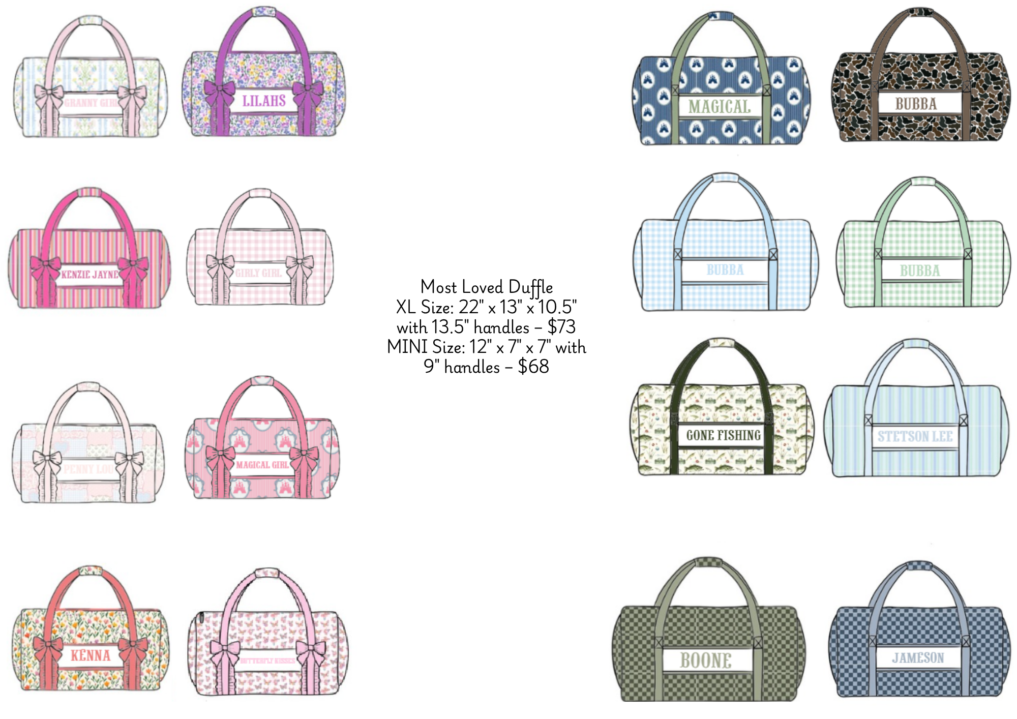 Most Loved Duffle SIZE XL - ETA DECEMBER