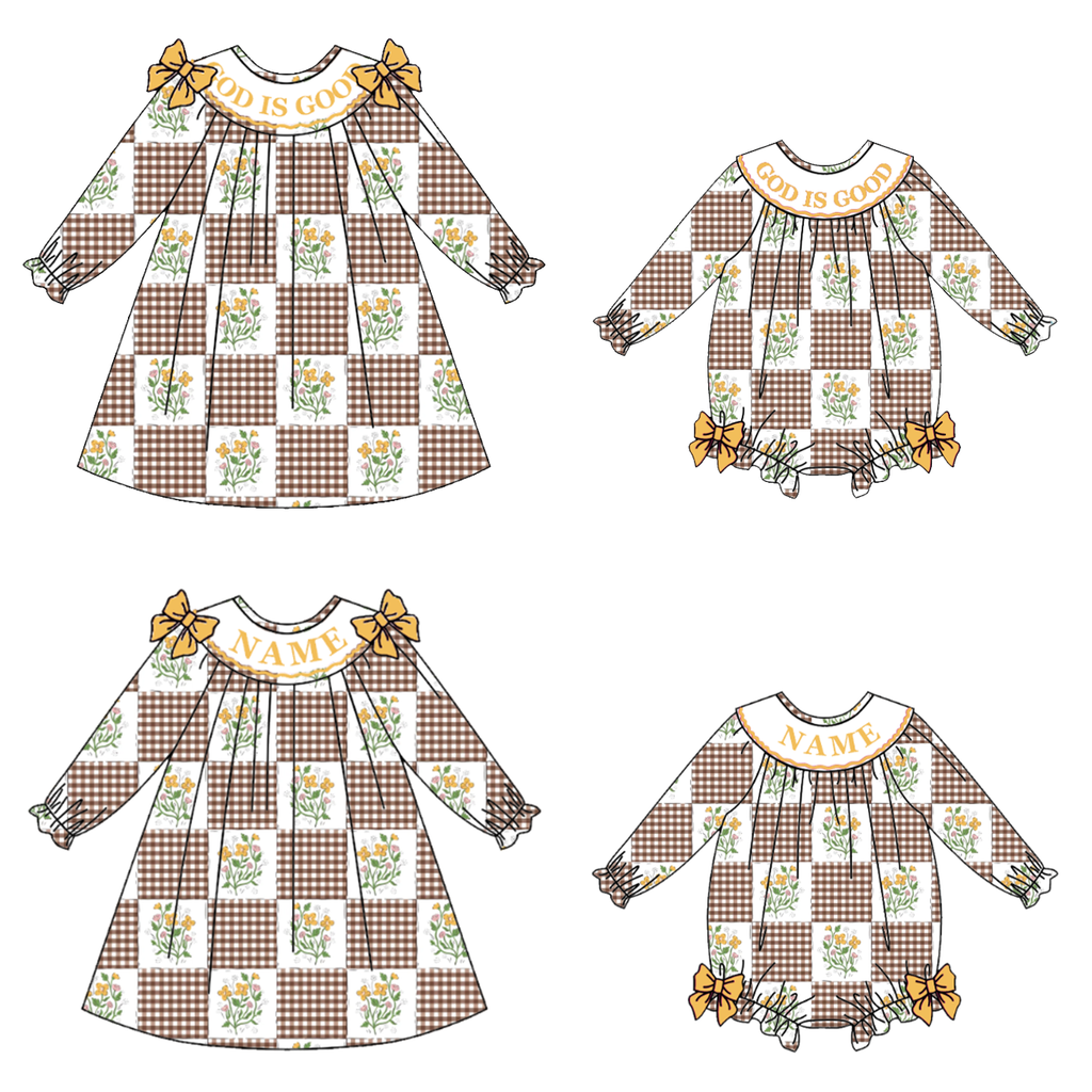 Harvest Blooms Machine Smock - ETA NOVEMBER
