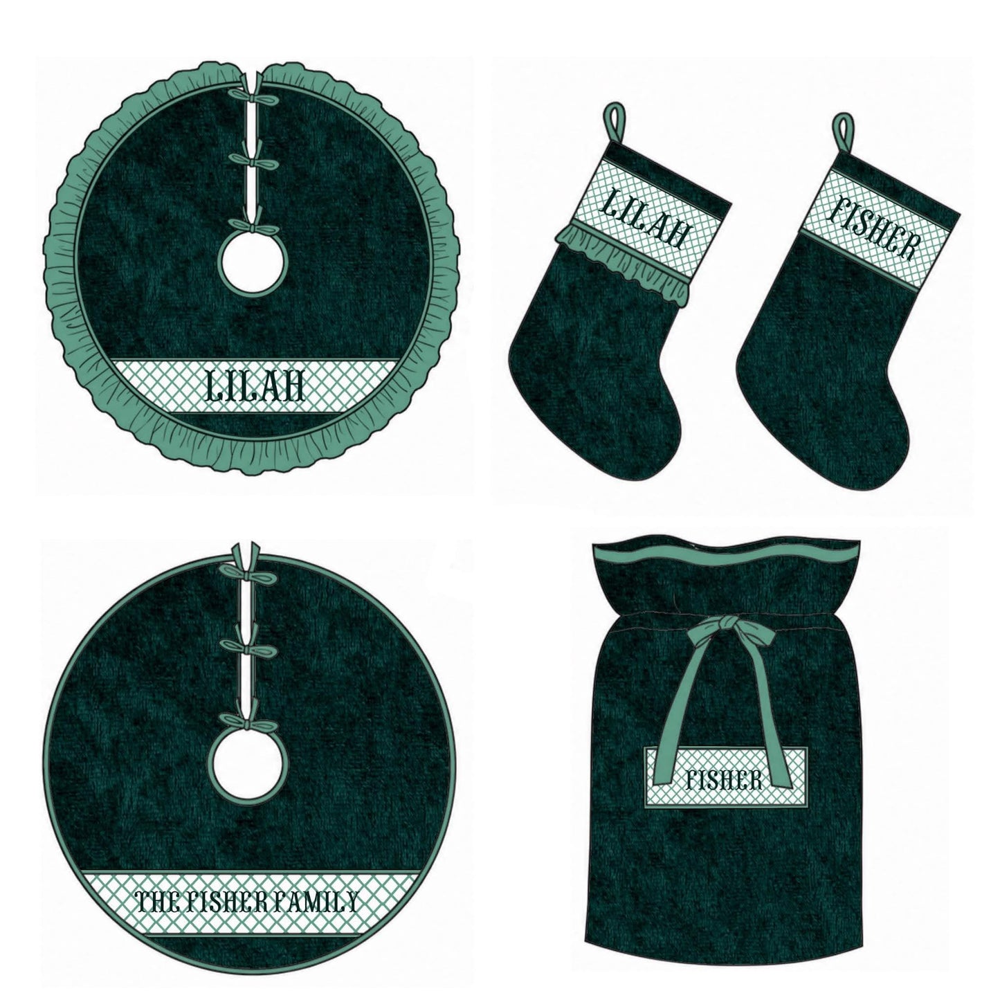 Hand Smocked Christmas Essentials - ETA October to LC