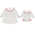 Mistletoe Christmas Machine Smock - ETA NOVEMBER