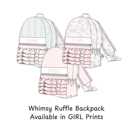 Whimsy Ruffle Backpack