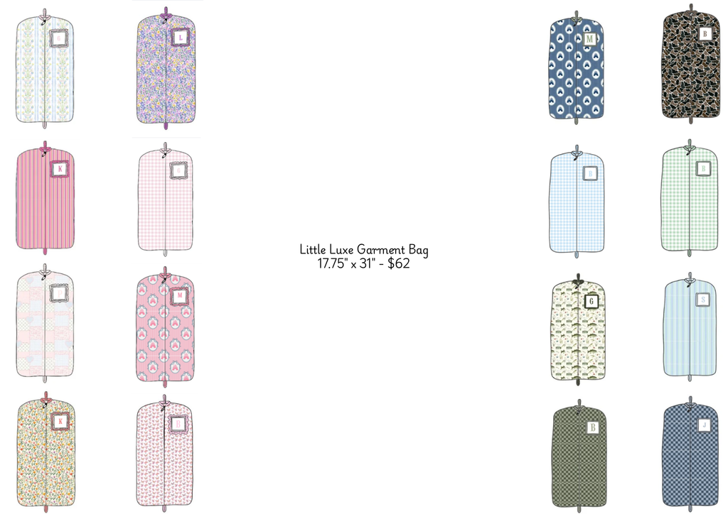 Little Luxe Garment Bag - ETA DECEMBER