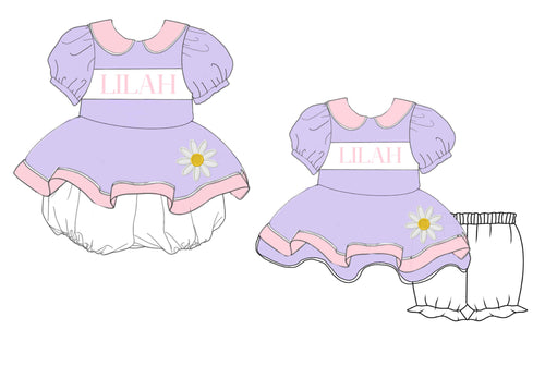 Hand Smock - Pretty as a Princess - Bubble - ETA January to LC