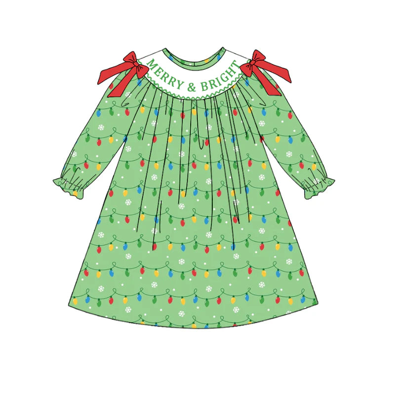 Holly Jolly / Merry & Bright Machine Smock - ETA NOVEMBER