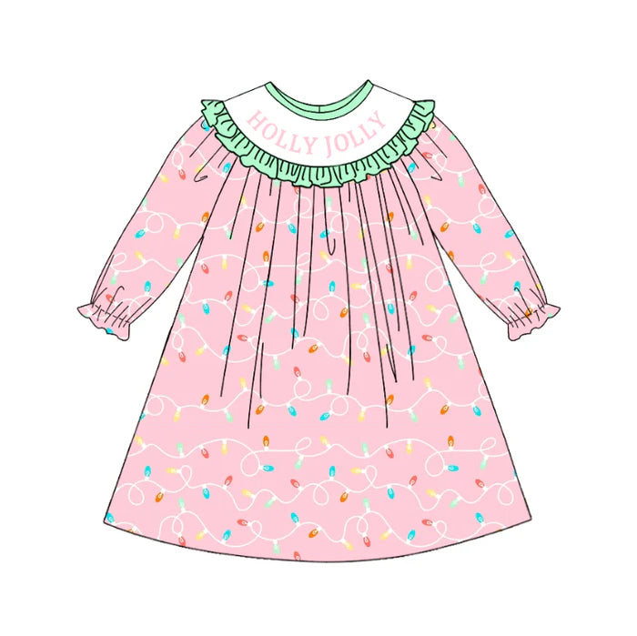Holly Jolly / Merry & Bright Machine Smock - ETA Early October (Copy)