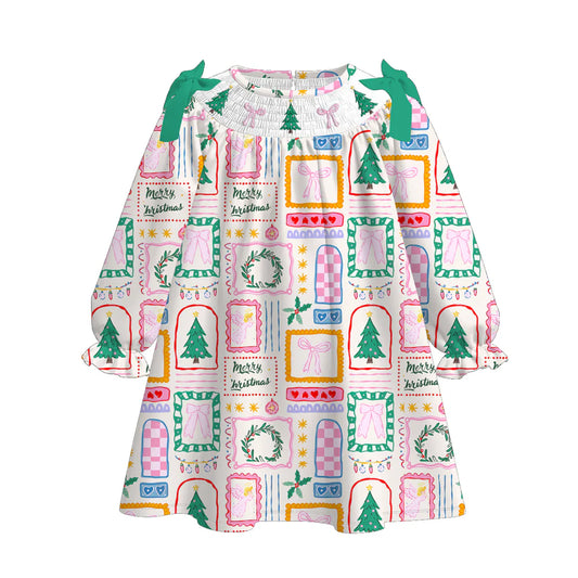 Picture Frame Christmas Machine Smock (Non Custom)- ETA Early October