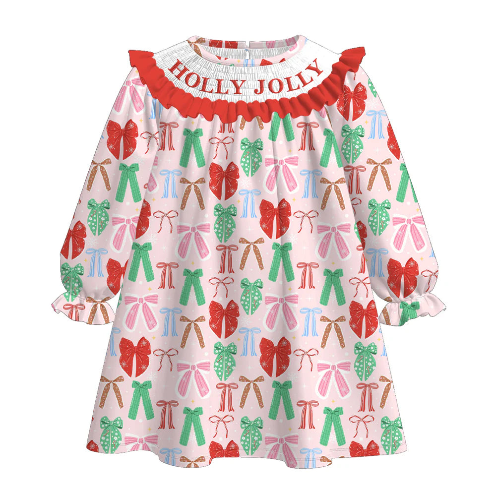 Holly Jolly Machine Smock - ETA Early October