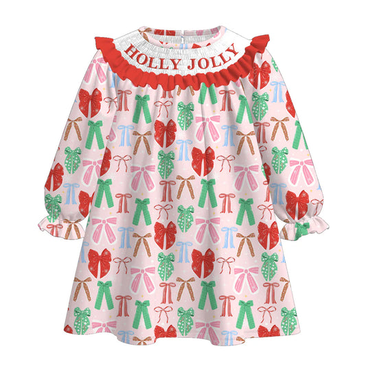Holly Jolly Machine Smock - ETA Early October