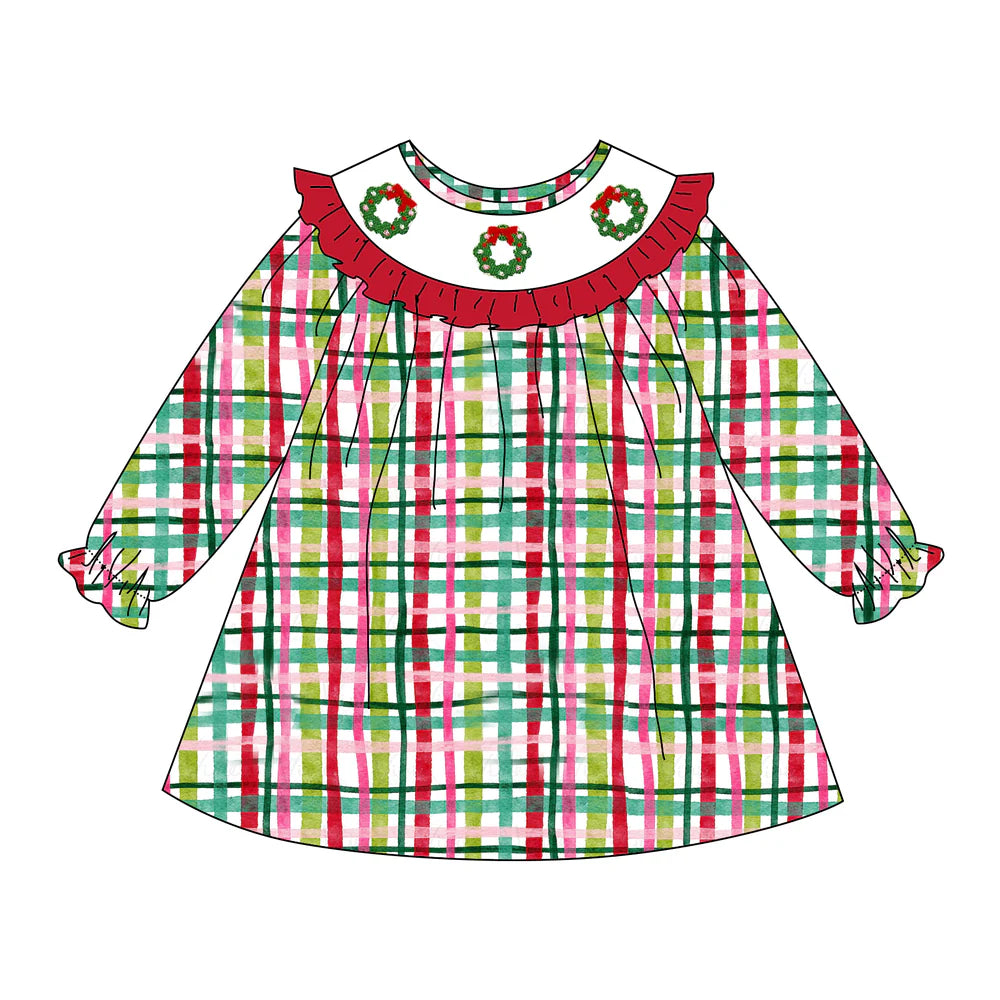 Christmas Wreath Machine Smock - ETA Early October