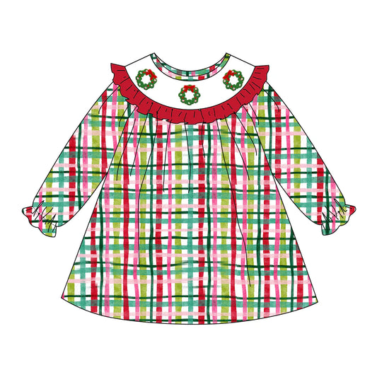 Christmas Wreath Machine Smock - ETA Early October