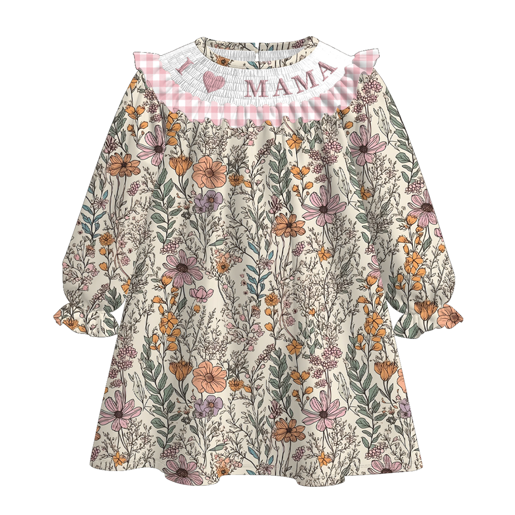 Autumn Blooms Machine Smock - ETA NOVEMBER
