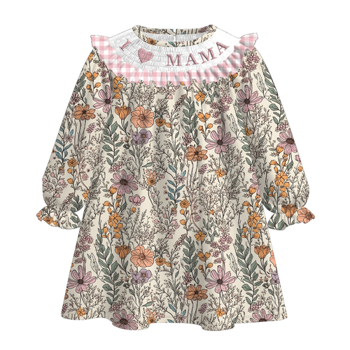 Autumn Blooms Machine Smock - ETA NOVEMBER