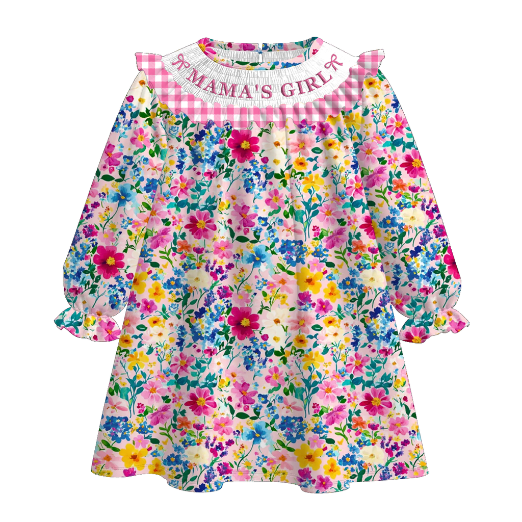 Fall Floral Machine Smock - ETA NOVEMBER