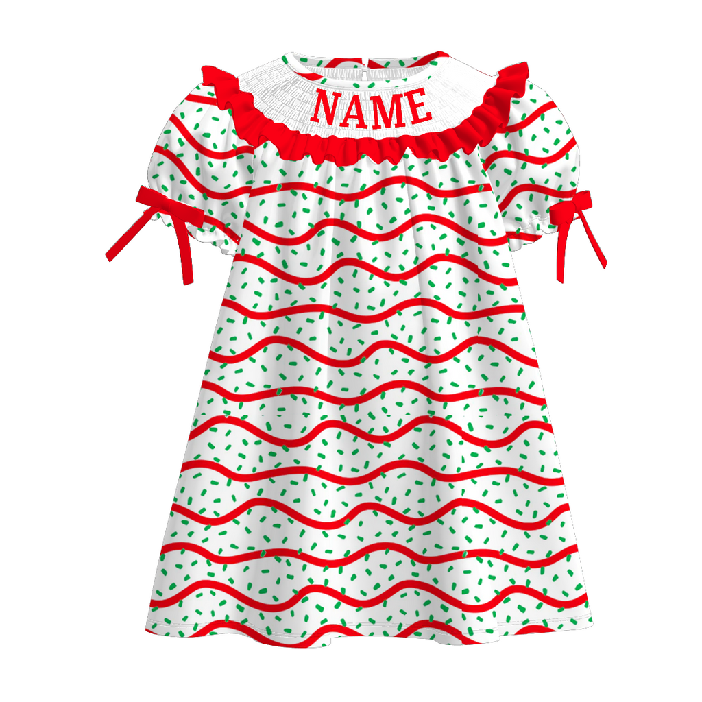 Christmas Tree Machine Smock - ETA NOVEMBER