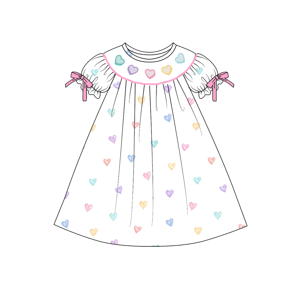 Heart to Heart Machine Smock - ETA NOVEMBER
