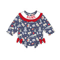 Christmas Train Machine Smock - ETA NOVEMBER