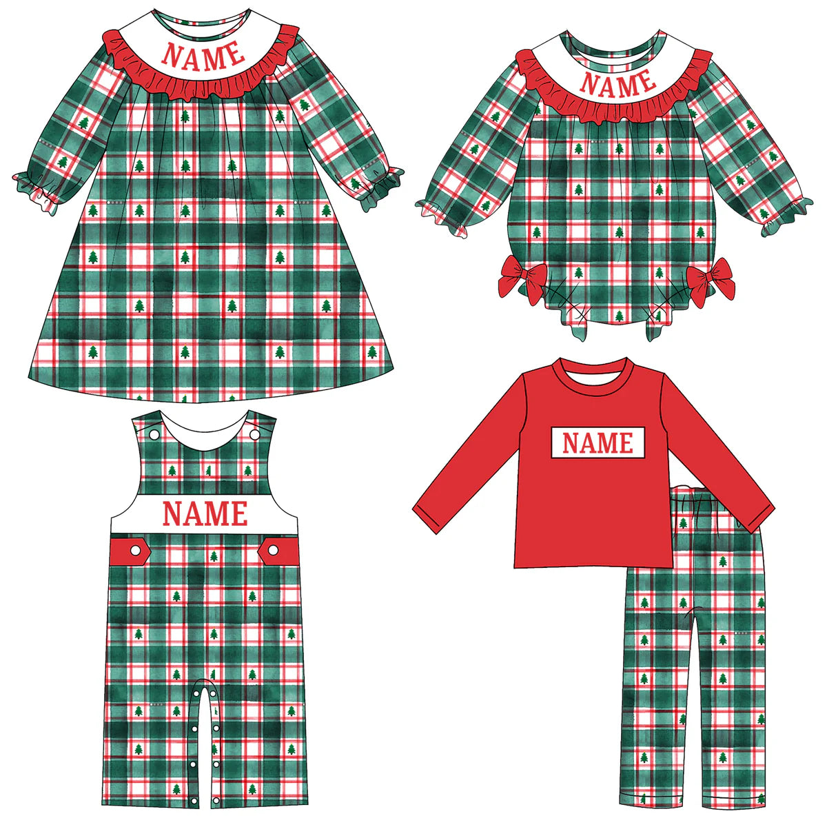 Christmas Family Machine Smock - ETA NOVEMBER
