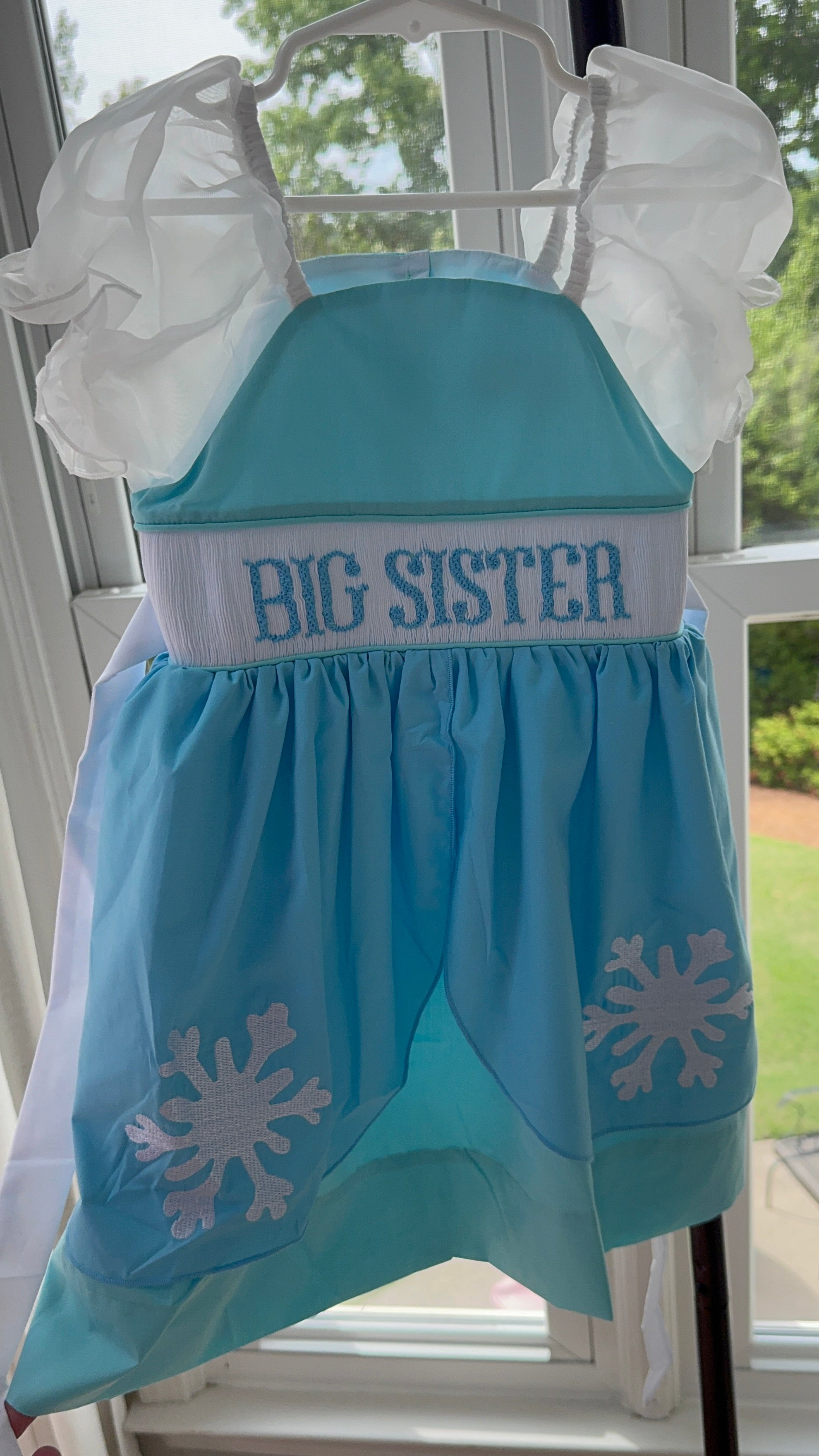 Hand Smocked Pretty As Princess Bubble