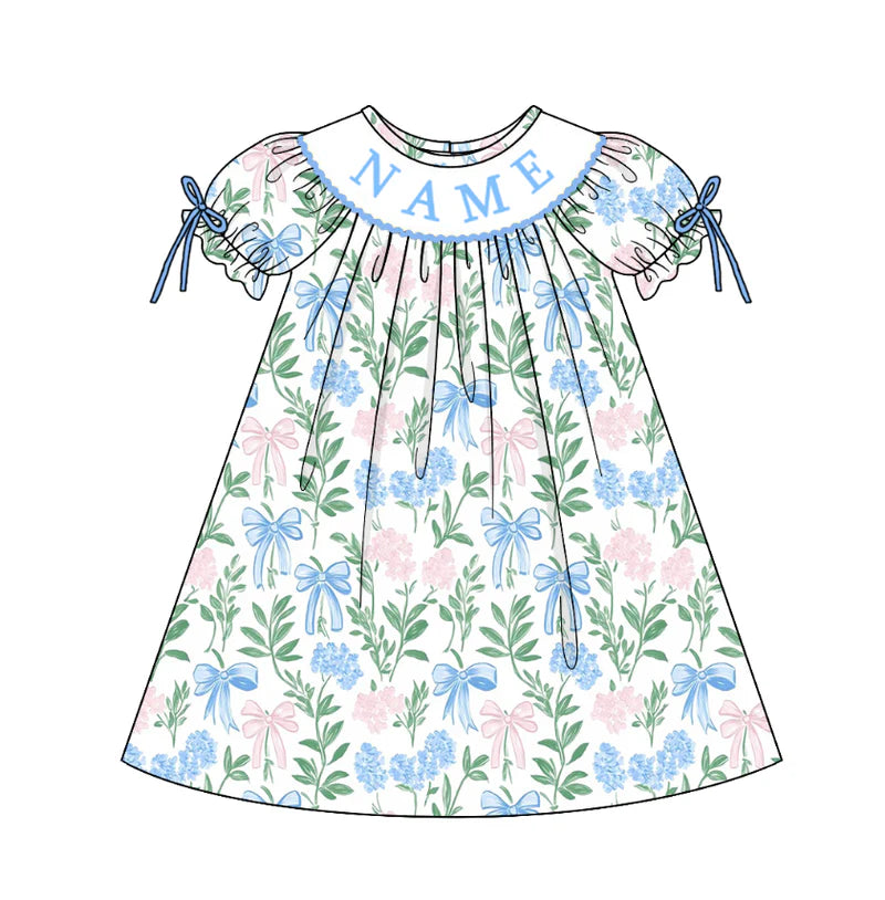 Hydrangea Machine Smock - ETA NOVEMBER