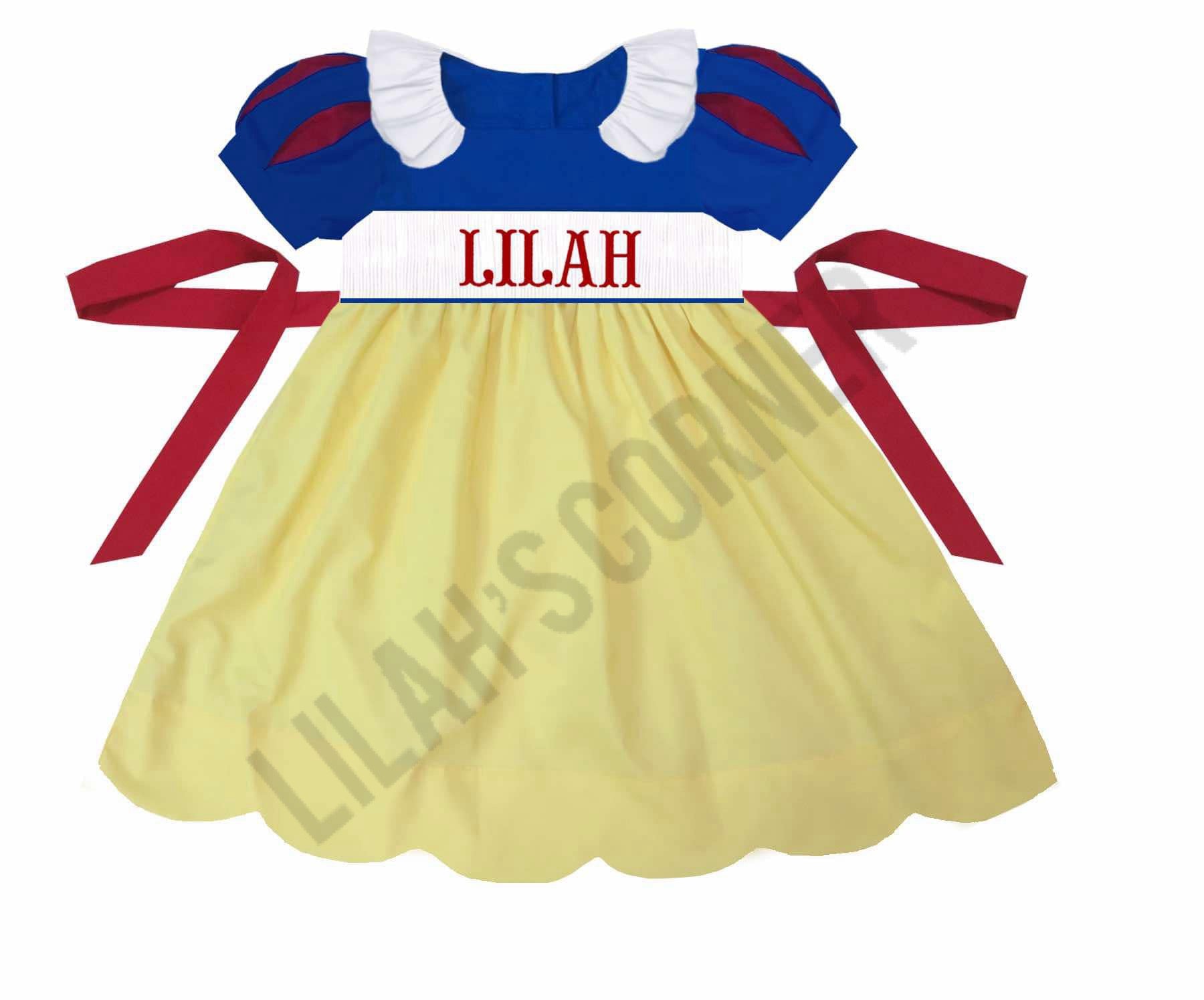 Hand Smock - Pretty as a Princess - Dress
