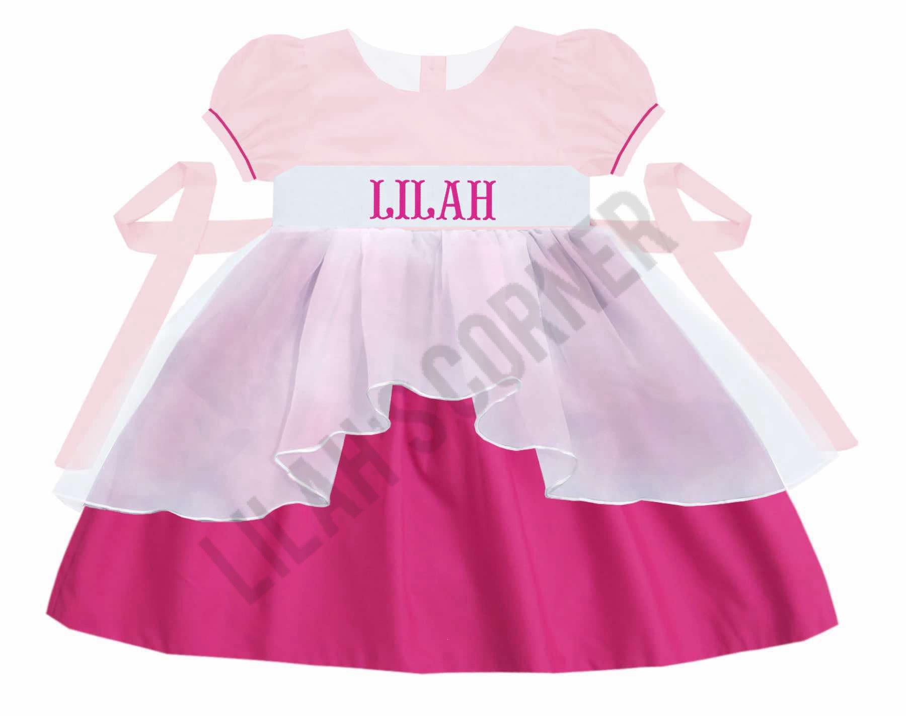 Hand Smock - Pretty as a Princess - Dress