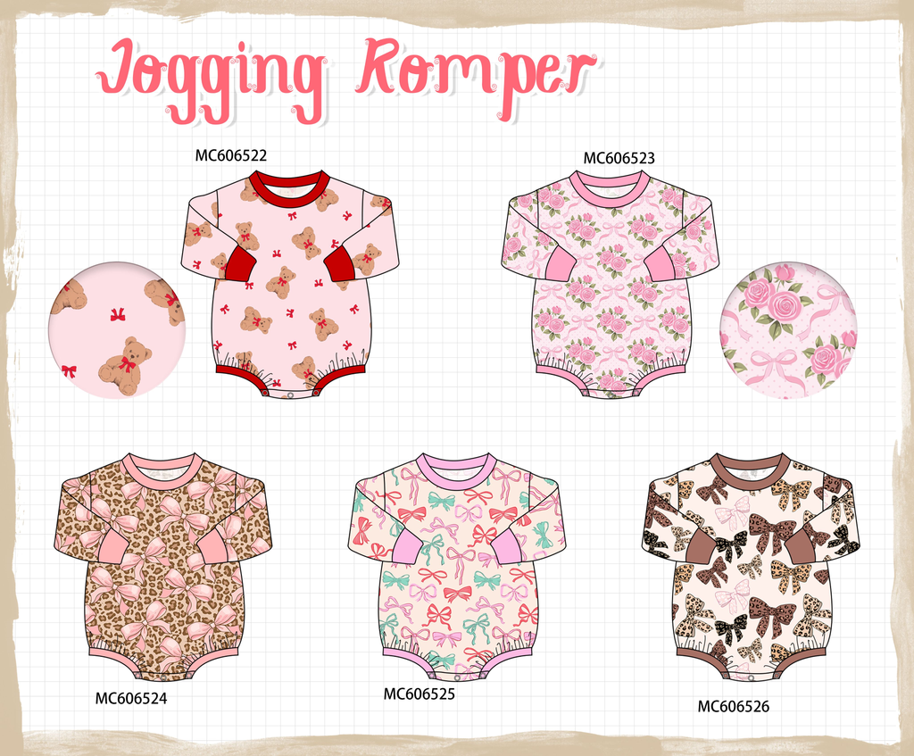 PO96 Jogging print bubble collection - ETA December to LC