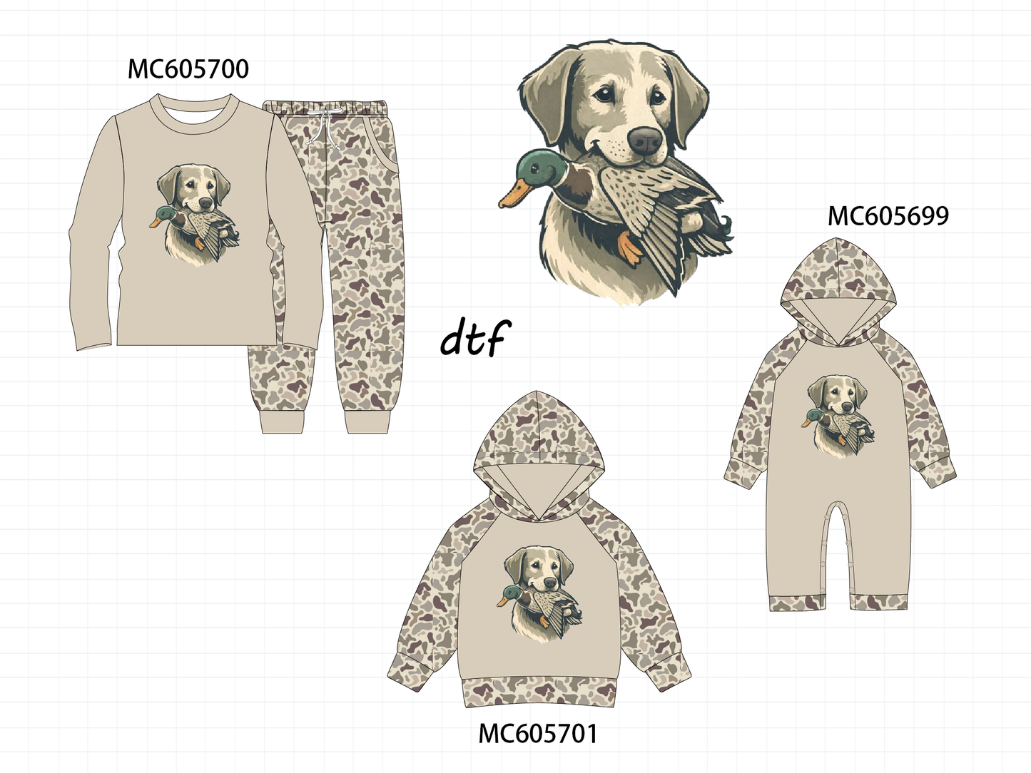 PO93 Khaki camo hunting print collection - ETA mid-November to LC