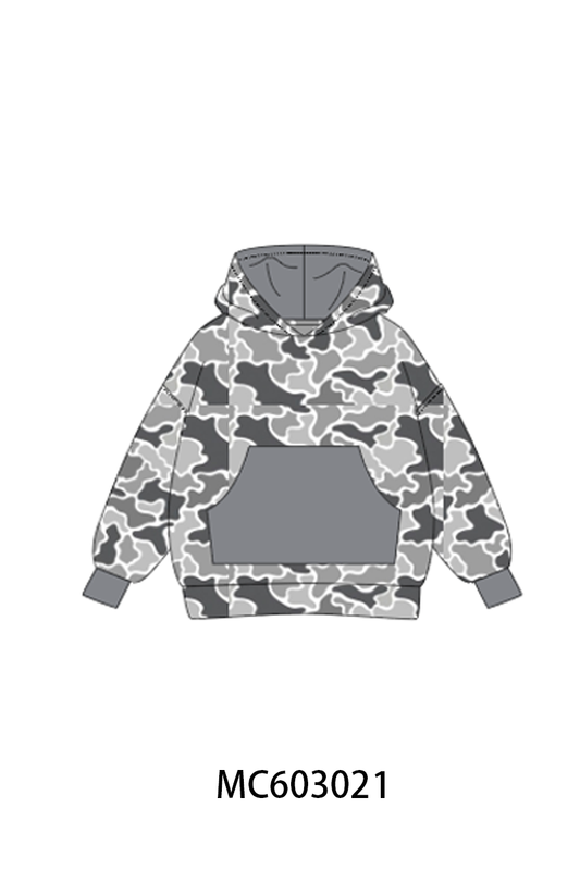 PO83 Grey camouflage bow embroidery collection 2