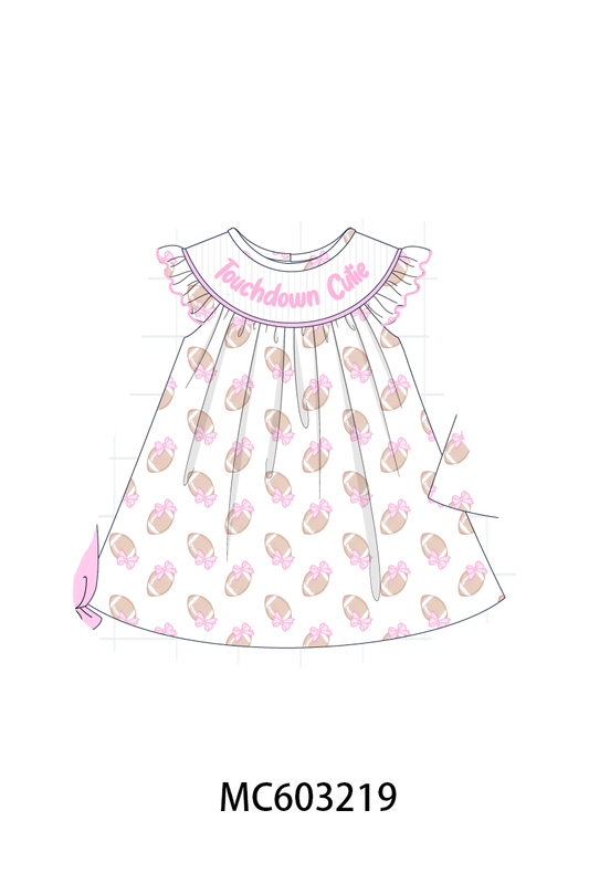 PO83 Pink&blue touchdown smocked collection (eta August)