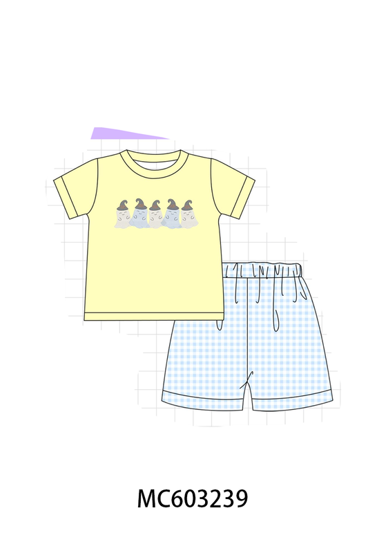 PO83 Halloween ghost embroidery collection (eta August)