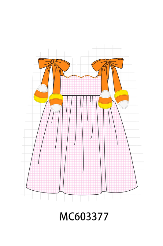 PO83 Pink&blue candy corns bow collection (eta August)