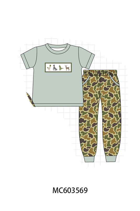 PO85 Camouflage hunting embroidery collection - ETA  LATE AUGUST to LC