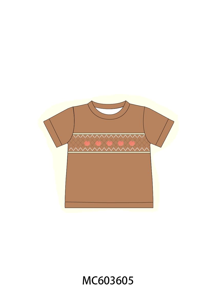 PO85 Brown pumpkin smocked lace collection - ETA  LATE AUGUST to LC